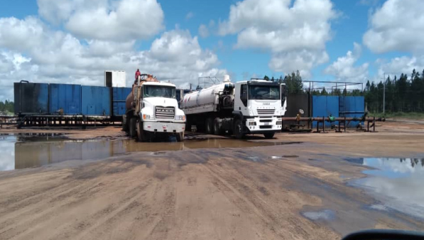 Servicio de Chuto con Vacuum para las actividades en bases logísticas operacionales Ayacucho, Junín y Carabobo de la dirección faja dirección adjunta de logística FPO frente D. Contrato N.º 4600137066