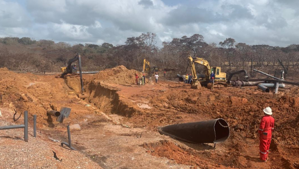 Restitución de la condición normal de operación del sistema Jusepín Criogénico san Joaquín, relacionado con el evento de fuga, incendio y explosión en el área de trampas de envío y recibo de lazo 36 y lazo de 26, estación de válvulas Aguasay sa, frente 2“ Contrato N.º 460013872